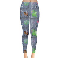 Micro Dnd Leggings  by NerdySparkleGoth