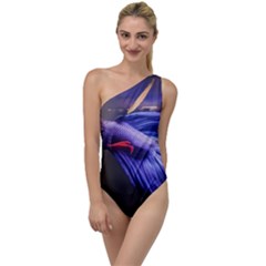 Betta Fish Photo And Wallpaper Cute Betta Fish Pictures To One Side Swimsuit by StoreofSuccess