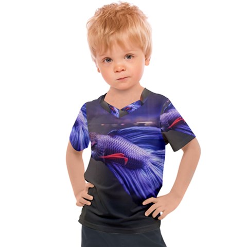 Betta Fish Photo And Wallpaper Cute Betta Fish Pictures Kids  Sports Tee by StoreofSuccess