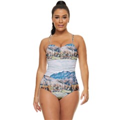 Trentino Alto Adige, Italy  Retro Full Coverage Swimsuit by ConteMonfrey