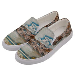 Side Way To Lake Garda, Italy  Men s Canvas Slip Ons by ConteMonfrey