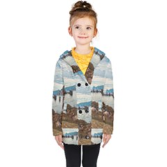 Ducks On Gardasee Kids  Double Breasted Button Coat by ConteMonfrey