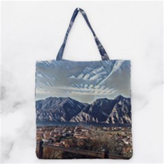 Lake In Italy Grocery Tote Bag by ConteMonfrey