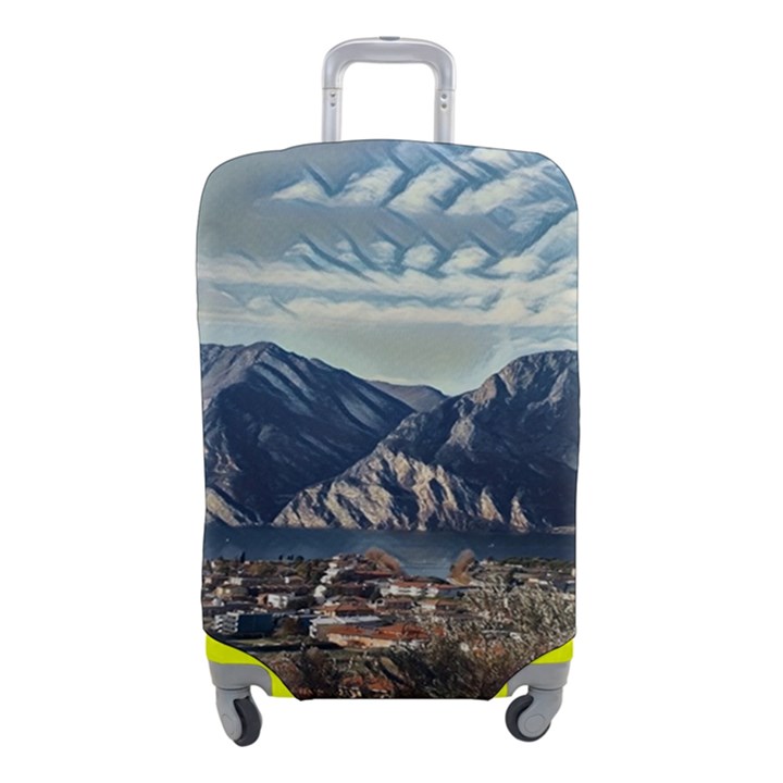 Lake in Italy Luggage Cover (Small)