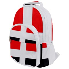 Arpitania Flag Rounded Multi Pocket Backpack by tony4urban