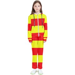 Aust Agder Flag Kids  Tracksuit by tony4urban