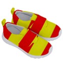 Aust Agder Flag Kids  Velcro No Lace Shoes View3