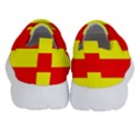 Aust Agder Flag Kids  Velcro No Lace Shoes View4