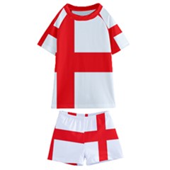 Bologna Flag Kids  Swim Tee And Shorts Set by tony4urban