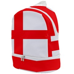 Bologna Flag Zip Bottom Backpack by tony4urban