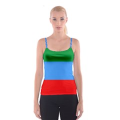 Dagestan Flag Spaghetti Strap Top by tony4urban