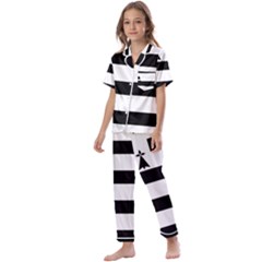 Brittany Flag Kids  Satin Short Sleeve Pajamas Set by tony4urban