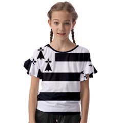 Brittany Flag Kids  Cut Out Flutter Sleeves by tony4urban