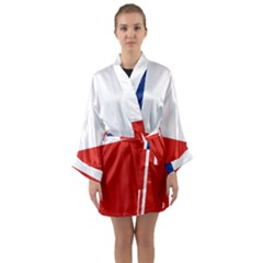 Banskobystricky Flag Long Sleeve Satin Kimono by tony4urban