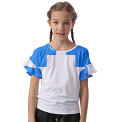 Akershus Flag Kids  Cut Out Flutter Sleeves by tony4urban