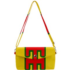 Auvergne Flag Removable Strap Clutch Bag by tony4urban