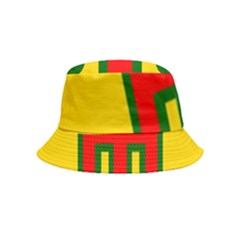 Auvergne Flag Inside Out Bucket Hat (kids) by tony4urban