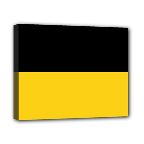 Baden Wurttemberg Flag Canvas 10  X 8  (stretched) by tony4urban