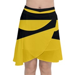 Baden Wurttemberg Flag Chiffon Wrap Front Skirt by tony4urban