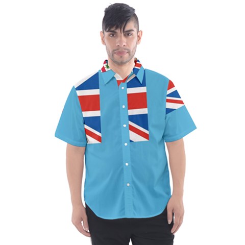 Fiji Men s Short Sleeve Shirt by tony4urban