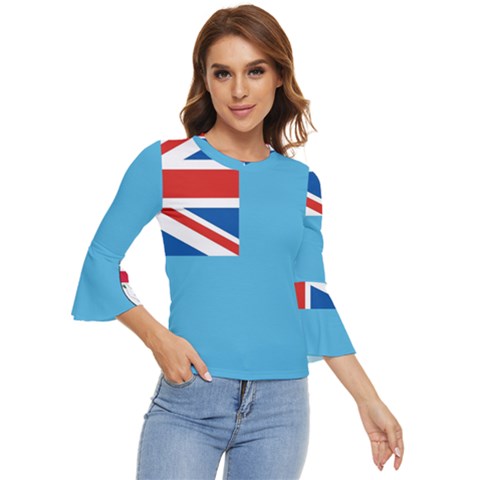 Fiji Bell Sleeve Top by tony4urban