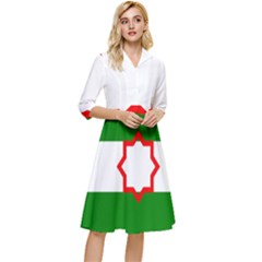 Andalusia Flag Classy Knee Length Dress by tony4urban