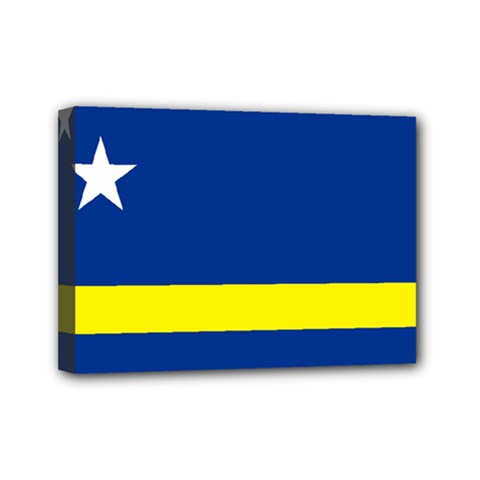 Curacao Mini Canvas 7  X 5  (stretched) by tony4urban