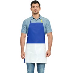 Bratislavsky Flag Kitchen Apron by tony4urban