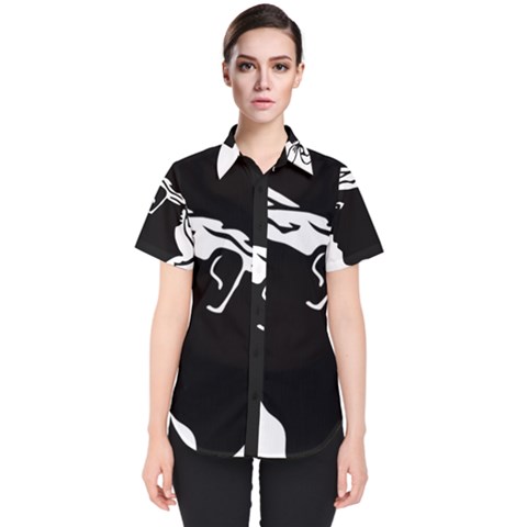 Corsica Flag Women s Short Sleeve Shirt by tony4urban