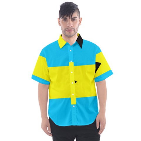 Bahamas Men s Short Sleeve Shirt by tony4urban