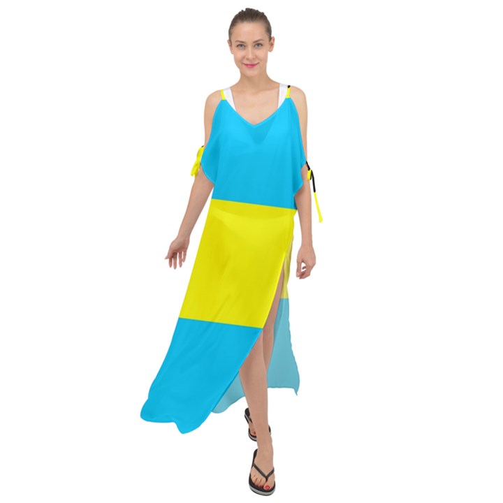 Bahamas Maxi Chiffon Cover Up Dress