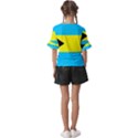 Bahamas Kids  V-Neck Horn Sleeve Blouse View2