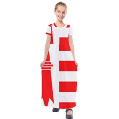 Canton Jura Kids  Short Sleeve Maxi Dress by tony4urban