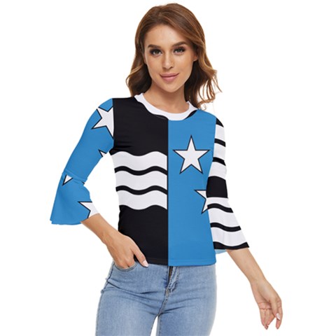 Aargau Bell Sleeve Top by tony4urban