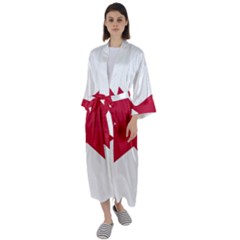 Anglo Irish Flag Maxi Satin Kimono by tony4urban