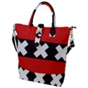 Amsterdam Buckle Top Tote Bag View1