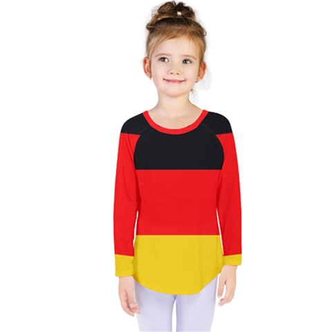 Germany Kids  Long Sleeve Tee by tony4urban