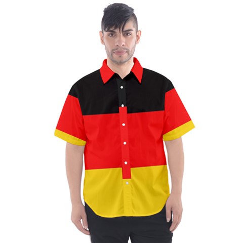 Germany Men s Short Sleeve Shirt by tony4urban