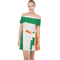 Ireland Off Shoulder Chiffon Dress by tony4urban