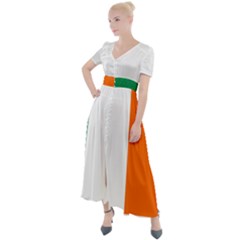 Ireland Button Up Short Sleeve Maxi Dress by tony4urban