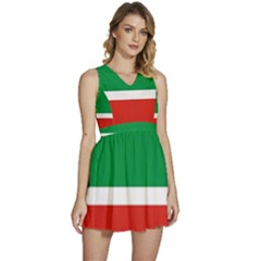 Chechen Republic Sleeveless High Waist Mini Dress by tony4urban