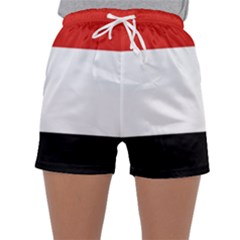 Kujawsko-pomorskie Flag Sleepwear Shorts by tony4urban