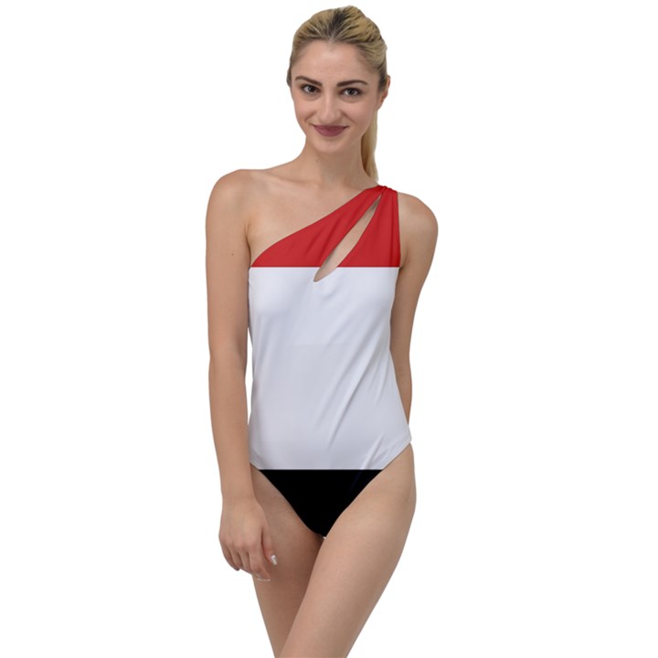 Kujawsko-pomorskie Flag To One Side Swimsuit