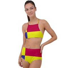 Kosicky Flag High Waist Tankini Set by tony4urban