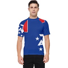 French Southern Territories Men s Short Sleeve Rash Guard by tony4urban