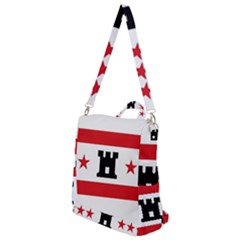 Drenthe Flag Crossbody Backpack by tony4urban