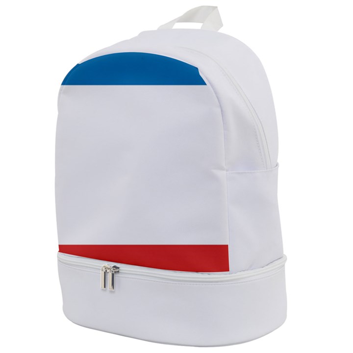 Crimea Flag Zip Bottom Backpack