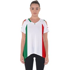 Italy Cut Out Side Drop Tee by tony4urban