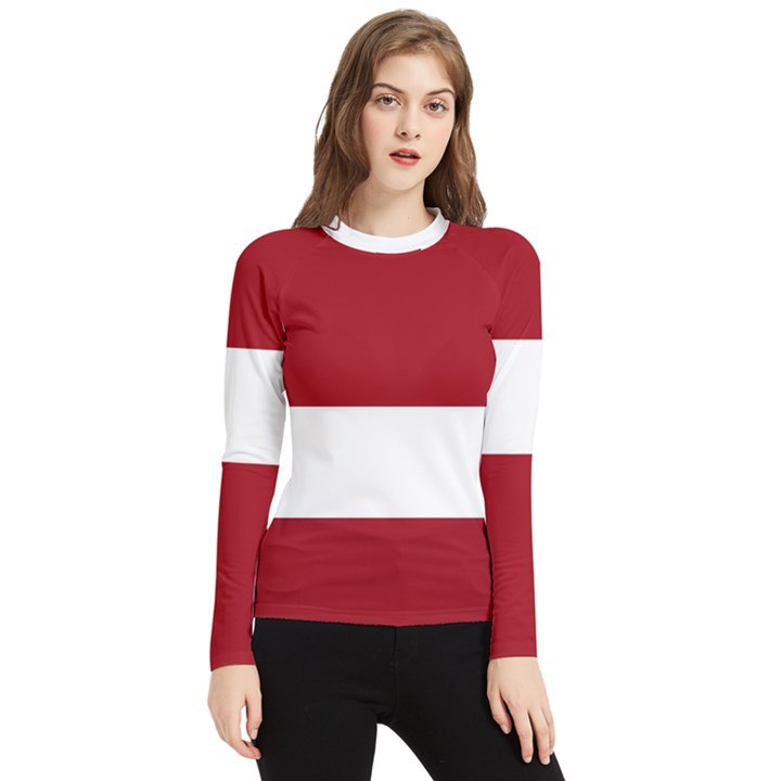 Latvia Women s Long Sleeve Rash Guard