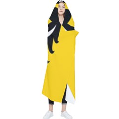 Dolnoslaskie Flag Wearable Blanket by tony4urban